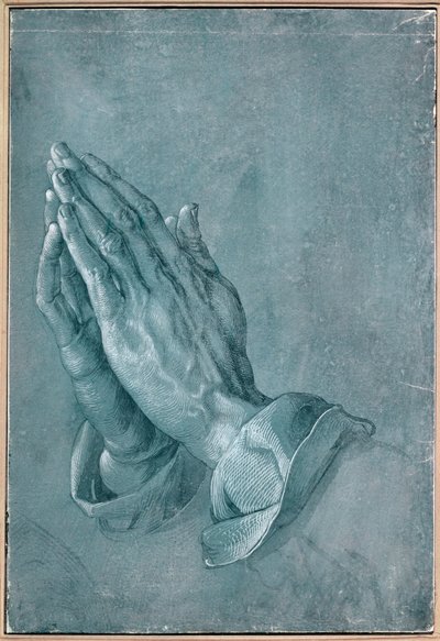 Mani in preghiera da Albrecht Dürer or Duerer