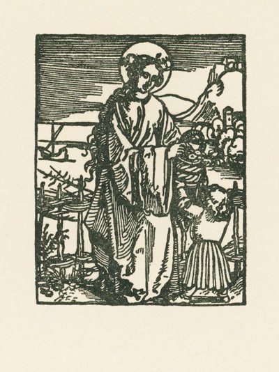 Santa Dorotea da Albrecht Dürer or Duerer