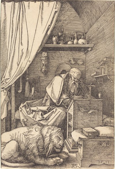 San Girolamo nella Sua Cella da Albrecht Dürer