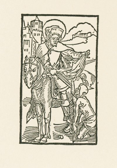 San Martino di Tours da Albrecht Dürer or Duerer