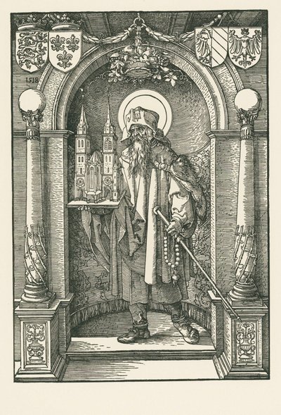 San Sebald nella nicchia da Albrecht Dürer or Duerer