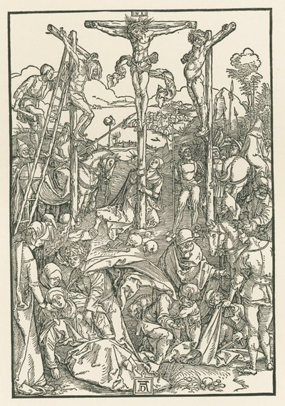 Piccolo Calvario, 1503-04 circa (xilografia) da Albrecht Dürer or Duerer