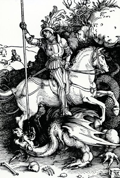 San Giorgio e il drago da Albrecht Dürer