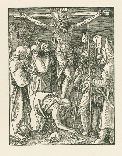La Crocifissione, 1509 circa (xilografia) da Albrecht Dürer or Duerer