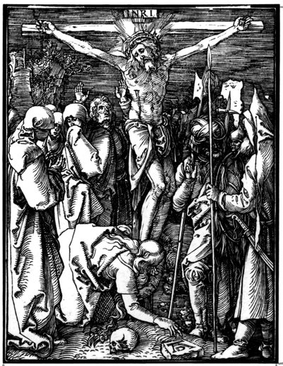 La crocifissione, dalla Piccola Passione, c.1509-11 da Albrecht Dürer