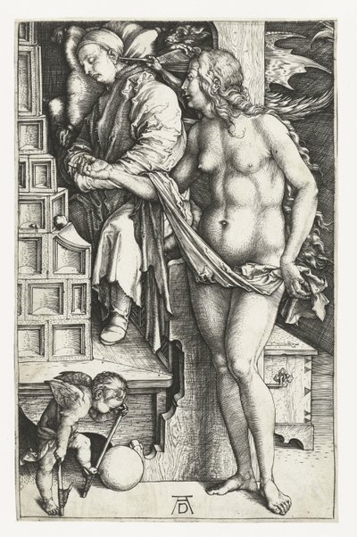 Il sogno del dottore da Albrecht Dürer or Duerer