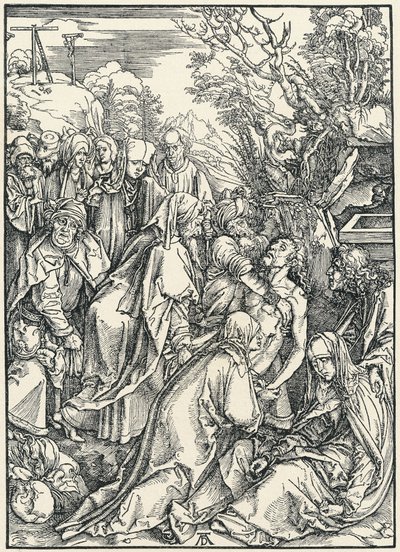 La Deposizione, dalla Grande Passione, c.1496-97 da Albrecht Dürer