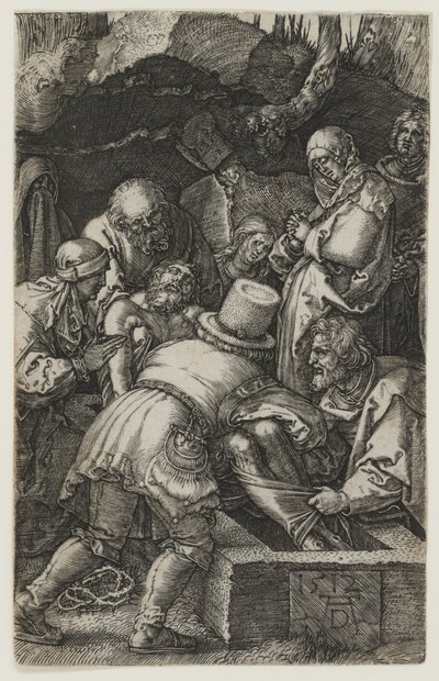 La sepoltura di Cristo da Albrecht Dürer