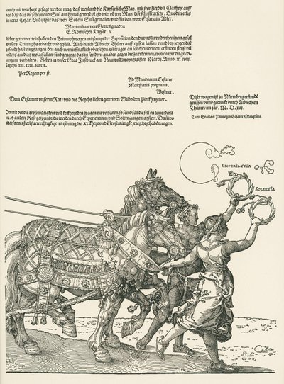 La grande macchina trionfale da Albrecht Dürer or Duerer