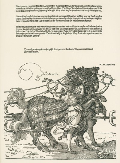 La grande macchina trionfale da Albrecht Dürer or Duerer