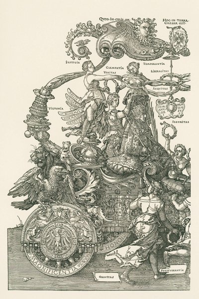 La grande macchina trionfale da Albrecht Dürer or Duerer