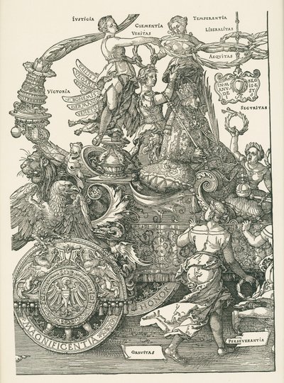La grande macchina trionfale da Albrecht Dürer or Duerer