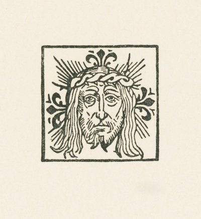 Il capo di Cristo da Albrecht Dürer or Duerer