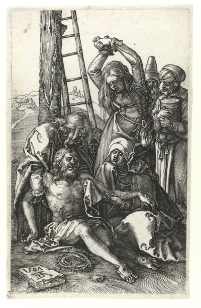 La Lamentazione di Cristo da Albrecht Dürer