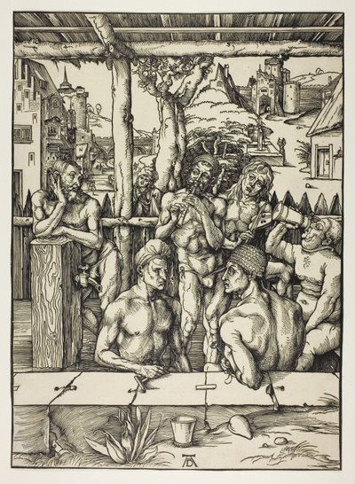Il bagno degli uomini da Albrecht Dürer