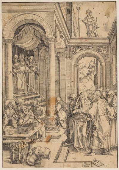 La Presentazione della Vergine al Tempio da Albrecht Dürer