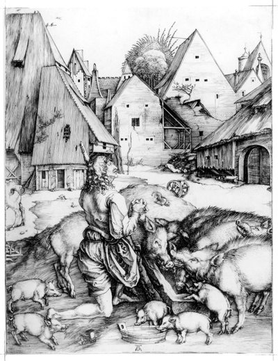 Il figliol prodigo da Albrecht Dürer