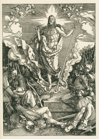 La resurrezione di Cristo da Albrecht Dürer or Duerer