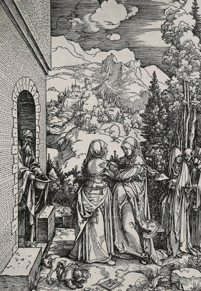 La Visitazione da Albrecht Dürer