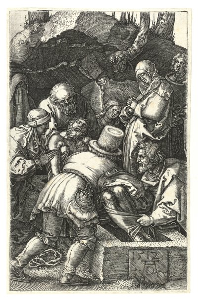 La sepoltura di Cristo da Albrecht Dürer