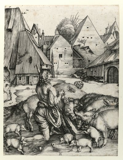 Il figliol prodigo da Albrecht Dürer
