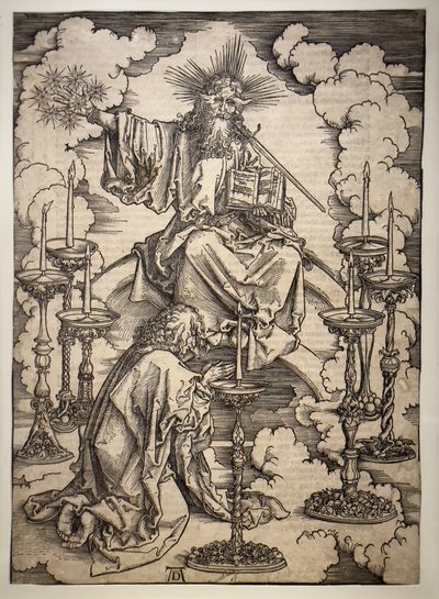 La visione dei 7 candelabri da Albrecht Dürer or Duerer