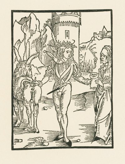 Sventolare la buona volontà da Albrecht Dürer or Duerer
