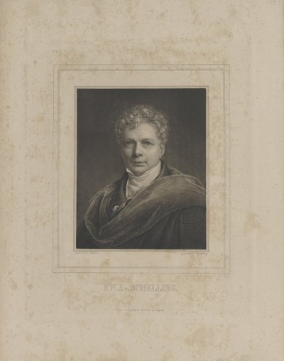 Friedrich Wilhelm Joseph Schelling 1775-1854, c. 1840 da Albrecht Fürchtegott Schultheiss