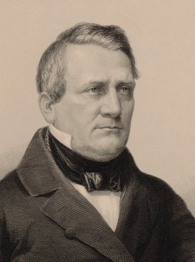 Ritratto del compositore Franz Lachner da Albrecht Fürchtegott Schultheiss