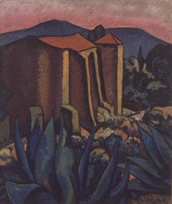 La fine di un pomeriggio in Provenza da Alcide Marie Le Beau