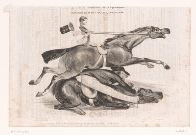 Giovane perde il controllo del suo cavallo da Alcide Joseph Lorentz