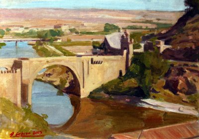 Ponte di Alcántara Toledo da Alejandro Cabeza