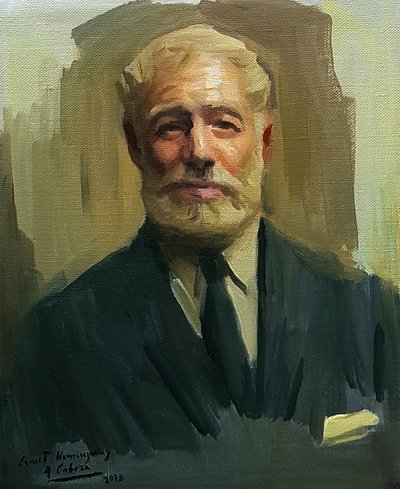 Ernest Hemingway da Alejandro Cabeza