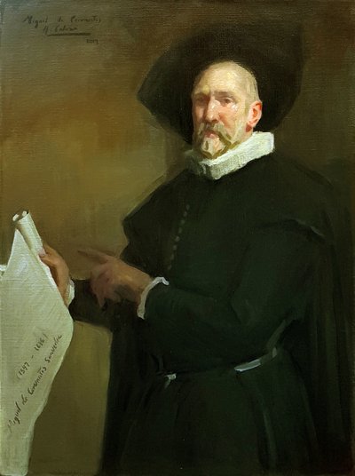 Miguel de Cervantes da Alejandro Cabeza