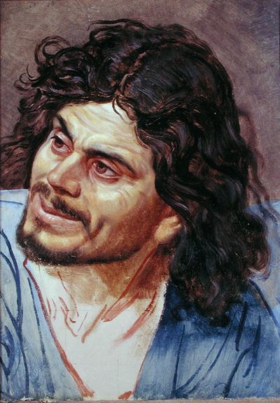 Testa di un servo da Aleksandr Andreevich Ivanov