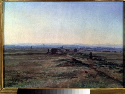 Veduta della via Appia al tramonto da Aleksandr Andreevich Ivanov