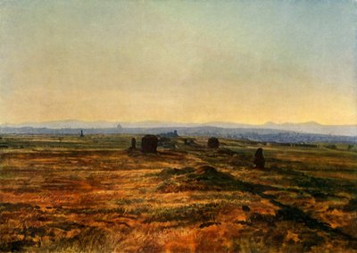 La Via Appia al tramonto da Aleksandr Ivanov