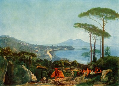 Veduta di Napoli dalla strada per Pozzuoli, c1830s, 1965 da Aleksandr Ivanov