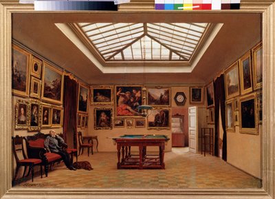 In una sala da biliardo da Aleksandr Ivanovich Morozov