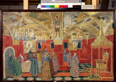 Al Cremlino da Aleksandr Jakovlevic Golovin