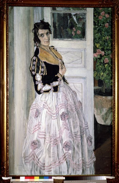 Giovane donna spagnola al balcone da Aleksandr Jakovlevic Golovin