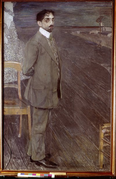Ritratto del poeta Mikhail Kouzmine da Aleksandr Jakovlevic Golovin
