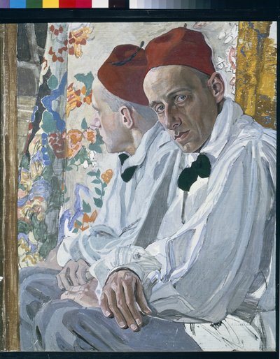 Ritratto del produttore di spettacoli Vsevolod Mejerchol