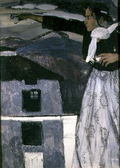 Donna in grigio da Aleksandr Jakovlevic Golovin