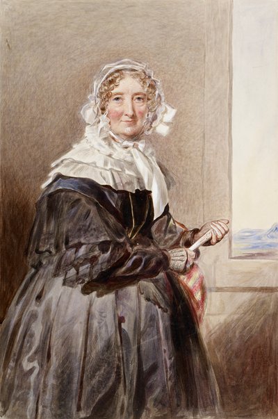 Ritratto di Maria Amalia, Regina di Francia, metà del XIX secolo da Aleksandr Pavlovich Bryulov