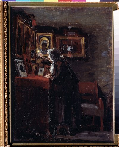 Prima di una festa religiosa da Aleksei Fyodorovich Afanasyev