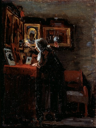 Prima di una festa religiosa da Aleksei Fyodorovich Afanasyev