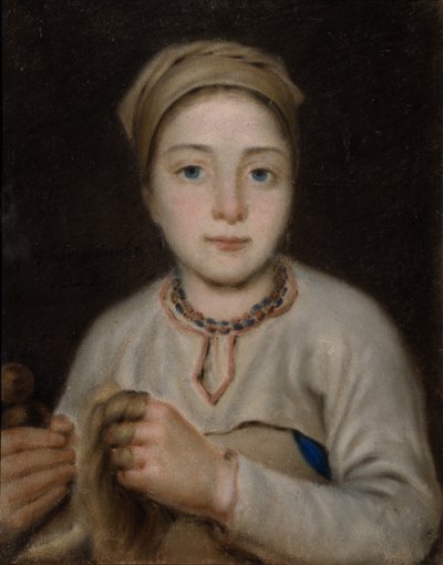 Anisya, 1822 da Aleksei Gavrilovich Venetsianov