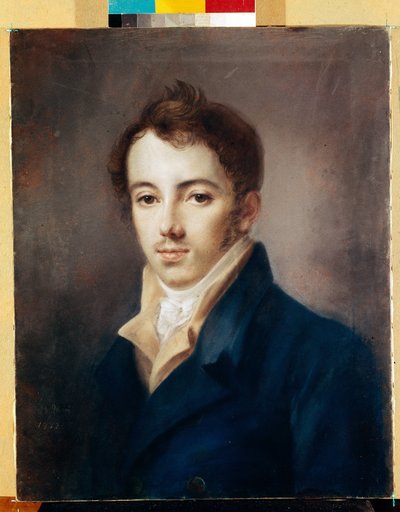Ritratto del decabrista Michail A. Fonvizin da Aleksei Gavrilovich Venetsianov