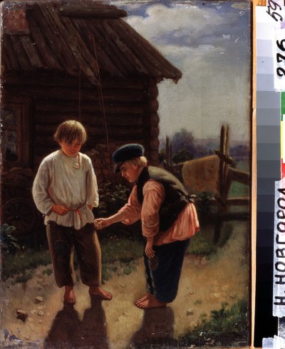 Il gioco degli ossicini da Aleksei Ivanovich Korzukhin